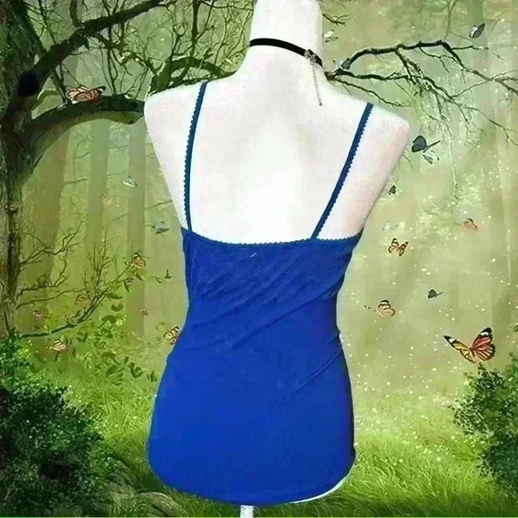 Y2k Bluberry Bue Express Camisole Size M/L - Picture 5 of 8